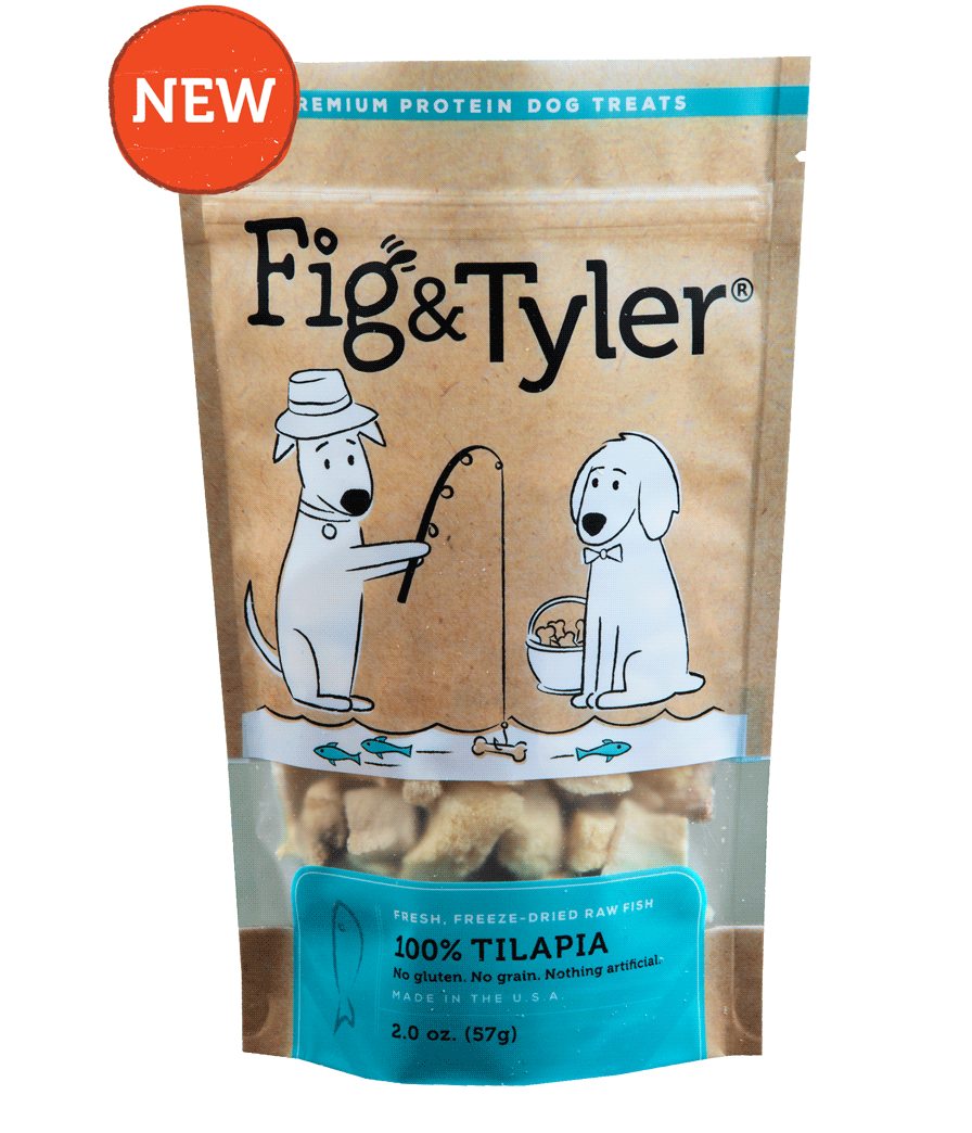 Fig & Tyler FreezeDried Dog Treats 100 Tilapia