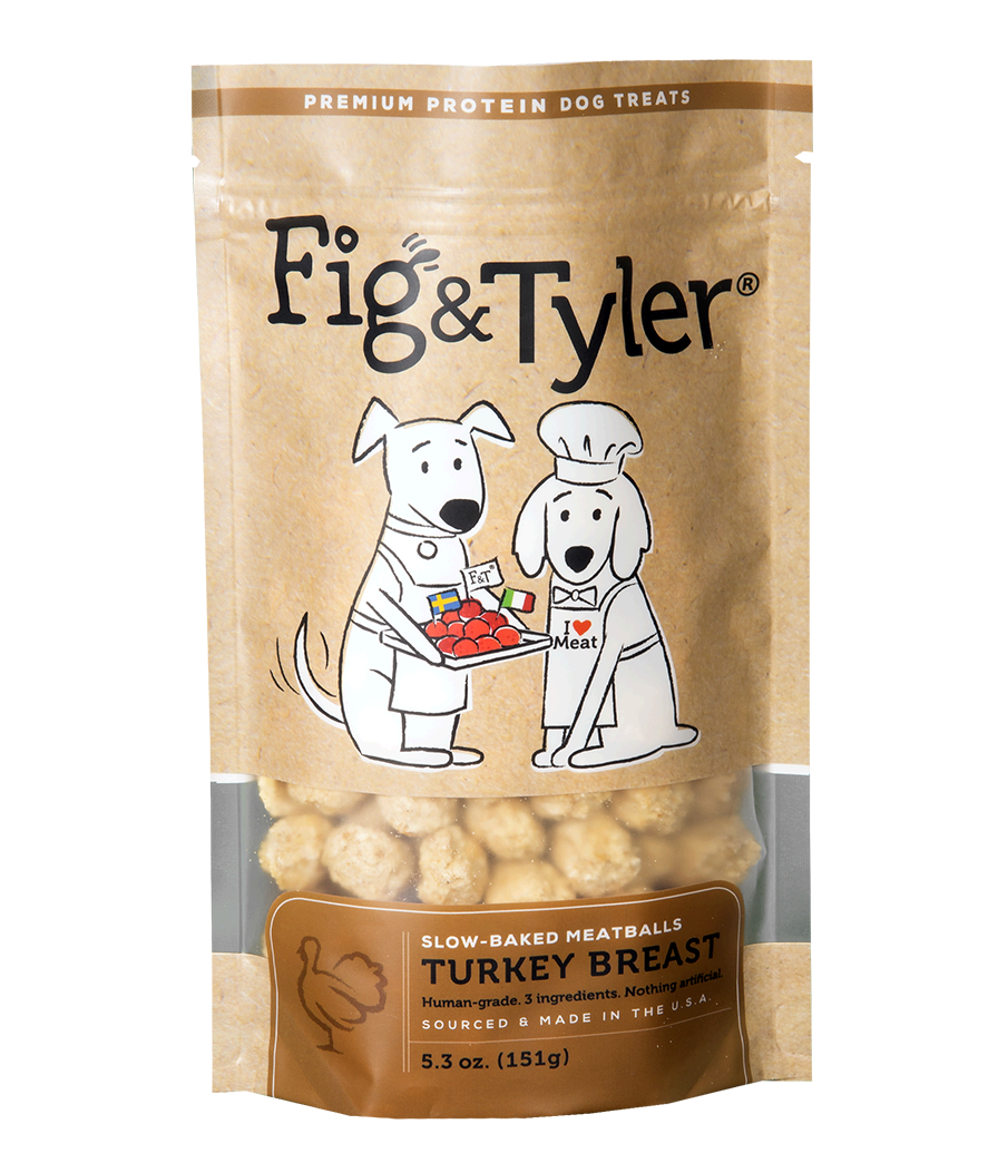 Fig & Tyler Dog Treats Turkey Meatballs