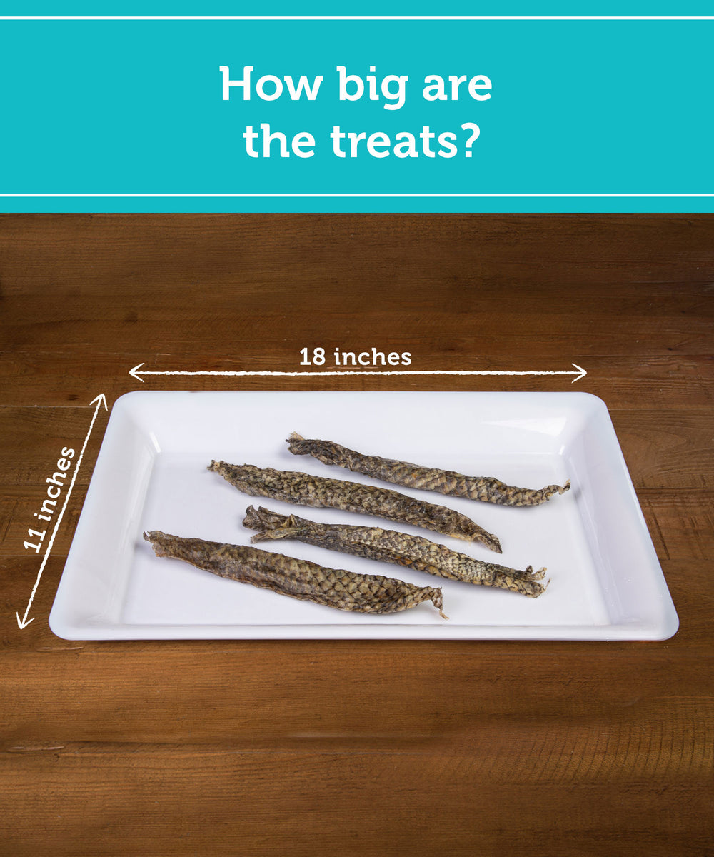 Fig & Tyler Dog Treats Tilapia Skin Rolls