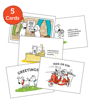 Five Greeting Cards Bundle