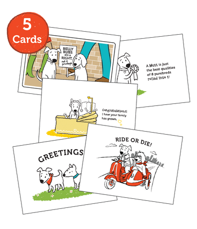 Five Greeting Cards Bundle