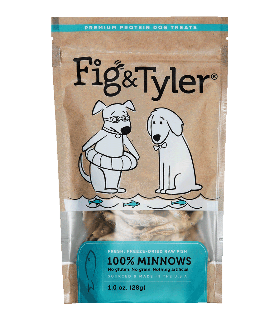 Fig & Tyler  Freeze-Dried Dog Treats - 100% Minnows